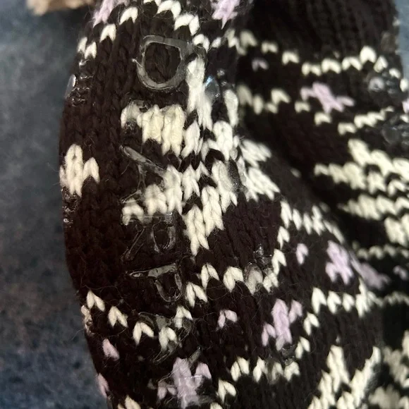 NWT Bearpaw Faux Shearling Lined Slipper Socks Ladies' Shoe Size 5-10 - Picture 8 of 10